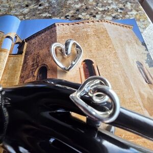 Sterling Silver Taxco Heart Ring in 9.5